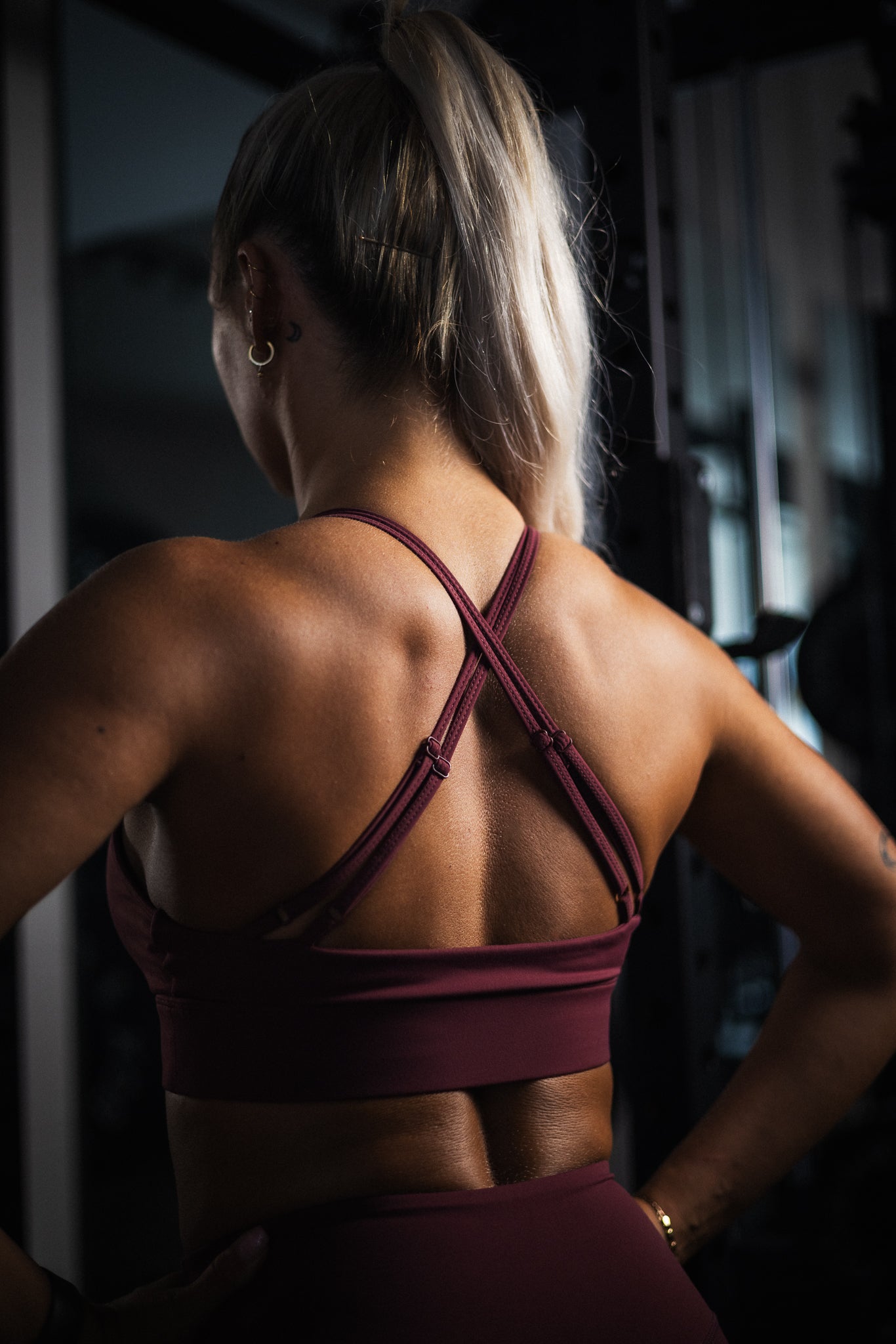 Vibe Cross-Back Sports Bra